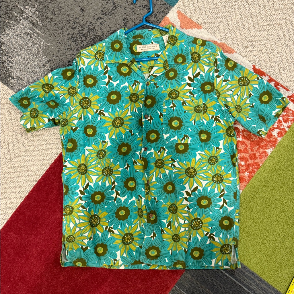 Mens Hawaiian Shirt  Island Republic Brand
